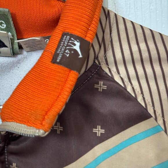 LRG Journey Retro End Streetwear Urban Tan Brown Track Jacket Men’s L - Picture 5 of 15